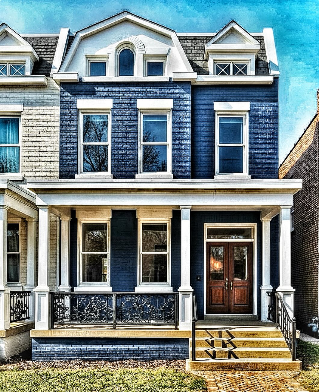 A design for a RE-porch project in The Fan. Bringing back 227 one porch at a time.  #RVA #frontporch #residentialarchitecture #227